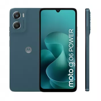 Motorola Moto G06 Power PB9W0005PL smartphone, 17,5 cm (6,88″), Dual SIM, 4G, 4 GB/64 GB, 7000 mAh, Android 15, USB-C, μπλε (Pantone Tapestry)
