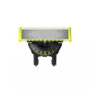 Λεπίδα ξυρίσματος Philips Norelco OneBlade QP410/50 — 1 ανταλλακτική κεφαλή, μαύρο, πλενόμενο, αντικατάσταση μετά από 4 μήνες