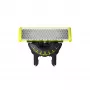 Λεπίδα ξυρίσματος Philips Norelco OneBlade QP410/50 — 1 ανταλλακτική κεφαλή, μαύρο, πλενόμενο, αντικατάσταση μετά από 4 μήνες