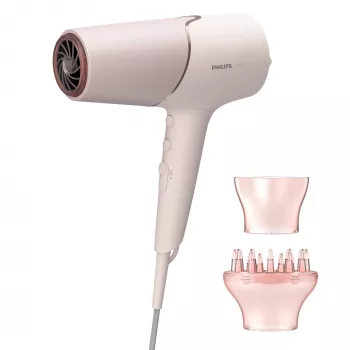 Σεσουάρ Philips BHD530/00 2300 W, 6 ρυθμίσεις ταχύτητας/6 θερμοκρασίας, ιονικό, Cool Shot, Diffuser & Concentrator, ροζ