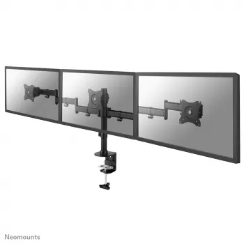 Neomounts NM-D135D3 μαύρο βραχίονας οθόνης 10-27 ίντσες, σφιγκτήρας/διέλευση γραφείου, 8 kg, 25.4 cm (10 ίντσες), 68.6 cm (27 ίντσες), 100 x 100 mm, μαύρο