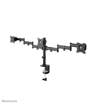 Neomounts NM-D135D3 μαύρο βραχίονας οθόνης 10-27 ίντσες, σφιγκτήρας/διέλευση γραφείου, 8 kg, 25.4 cm (10 ίντσες), 68.6 cm (27 ίντσες), 100 x 100 mm, μαύρο