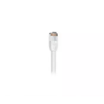Καλώδιο δικτύου patch UBIQUITI UACC-CABLE-PATCH-OUTDOOR-5M-W, RJ-45 Cat5e, λεπτό σύρμα χαλκού, 5 m, λευκό, S/UTP