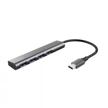 Trust Halyx USB 3.2 Gen 1 (3.1 Gen 1) Type-A 5 Mbit/s γκρι