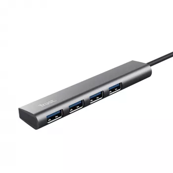 Trust Halyx USB 3.2 Gen 1 (3.1 Gen 1) Type-A 5 Mbit/s γκρι