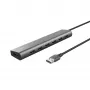 Trust Halyx 24967 USB hub 7 θυρών, USB 3.2 Gen 1, Type-A, 5000 Mbit/s, ασημί