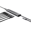 Trust Halyx 24967 USB hub 7 θυρών, USB 3.2 Gen 1, Type-A, 5000 Mbit/s, ασημί