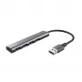 Trust Halyx USB 3.2 Gen 1 (3.1 Gen 1) Type-A 5 Mbit/s μαύρο, γκρι