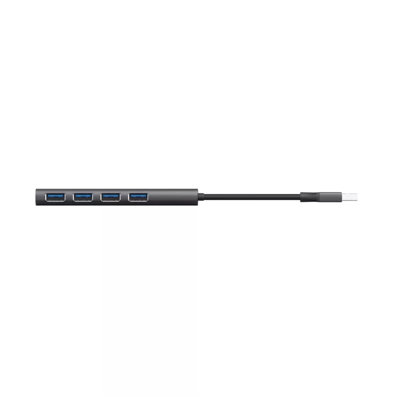 Trust Halyx USB 3.2 Gen 1 (3.1 Gen 1) Type-A 5 Mbit/s μαύρο, γκρι
