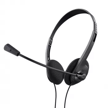 Trust 21665 ακουστικά/headset ενσύρματα in-ear κλήσεις/μουσική μαύρο