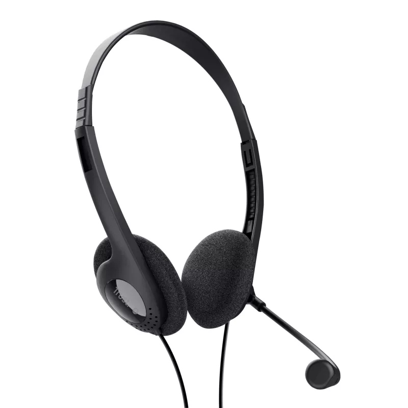Trust 21665 ακουστικά/headset ενσύρματα in-ear κλήσεις/μουσική μαύρο