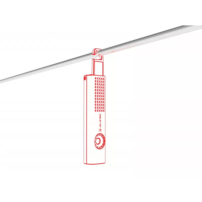 Φορητός φακός εργασίας Ledlenser 502735 12W LED μαύρο