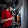 Φορητός φακός εργασίας Ledlenser 502735 12W LED μαύρο