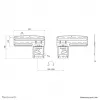 Neomounts WL30-265BL1 βάση τοίχου TV 43-85 ίντσες οθόνες Samsung - ultraflat