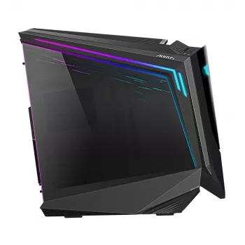 GIGABYTE AORUS C700 GLASS κουτί PC – Full-Tower, υποστηρίζει έως E-ATX & ψυγεία 420 mm, προεγκατεστημένοι 5x ανεμιστήρες 120 mm, USB 3.1 Type-C, RGB Fusion