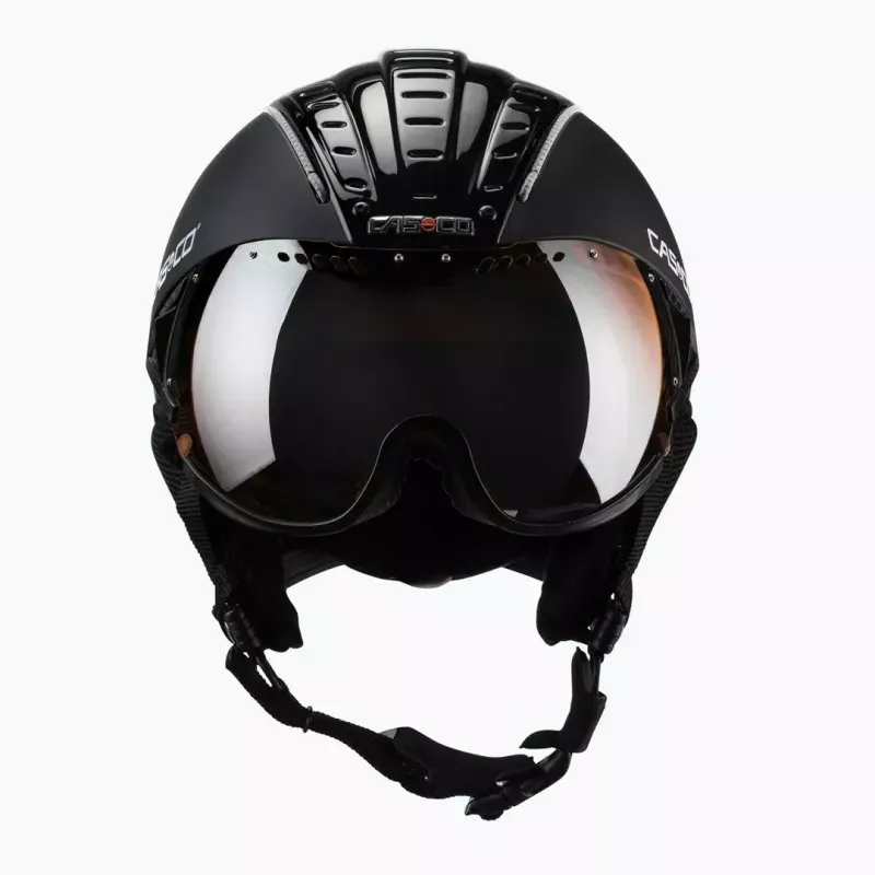 Κράνος σκι Casco SP-2 Carbonic Visor, Μέγεθος M (55–57 cm), μαύρο