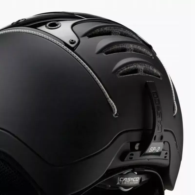 Κράνος σκι Casco SP-2 Carbonic Visor, Μέγεθος M (55–57 cm), μαύρο