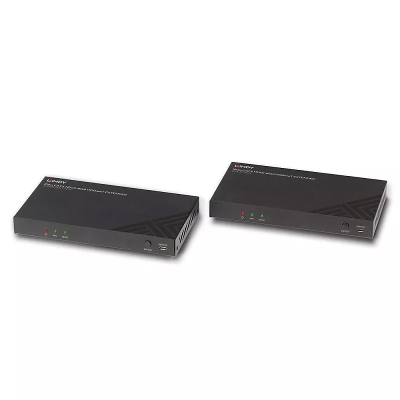 Σετ επέκτασης HDMI Πομπός & Δέκτης Lindy 100 m Cat.6 4K60 Ήχος IR RS-232