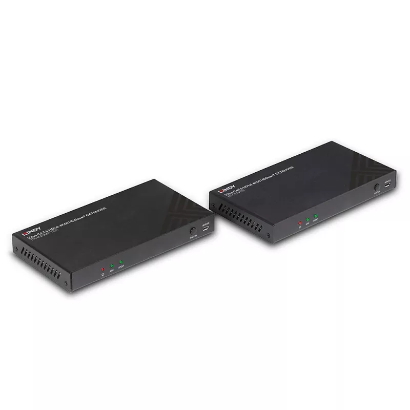 Σετ επέκτασης HDMI Πομπός & Δέκτης Lindy 100 m Cat.6 4K60 Ήχος IR RS-232