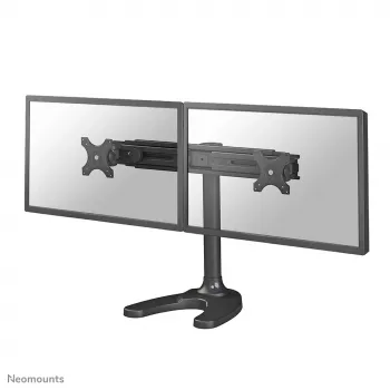 Neomounts FPMA-D700DD βάση γραφείου για δύο οθόνες, πλήρους κίνησης, 19-30 ίντσες (48,3-76,2 cm), 8 kg ανά οθόνη, VESA 75x75-100x100, βάση/οπή καλωδίων, μαύρο
