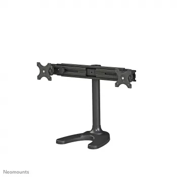 Neomounts FPMA-D700DD βάση γραφείου για δύο οθόνες, πλήρους κίνησης, 19-30 ίντσες (48,3-76,2 cm), 8 kg ανά οθόνη, VESA 75x75-100x100, βάση/οπή καλωδίων, μαύρο