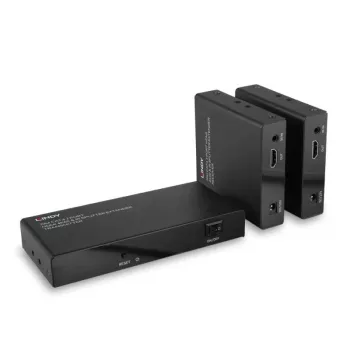 Πομπός & Δέκτης AV Lindy 70 m Cat.6 2 Θύρες HDMI 4K60 IR Splitter Extender