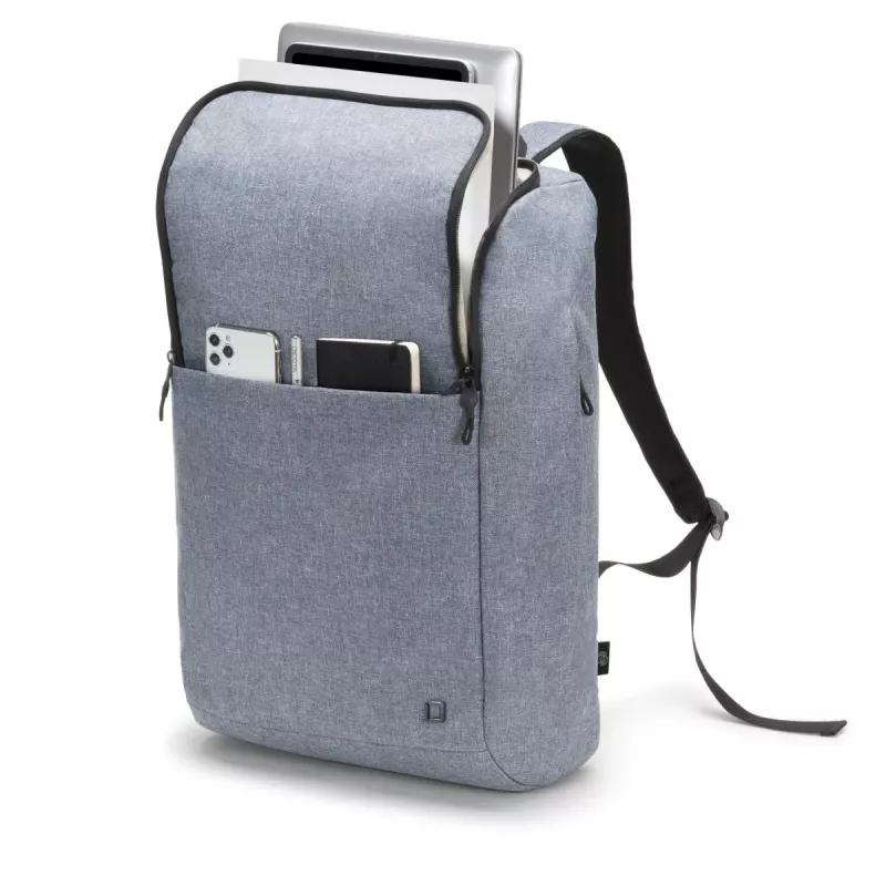 DICOTA Eco Motion - σακίδιο notebook 13-15.6in - μπλε / 600dx400d Rpet πολυεστέρας