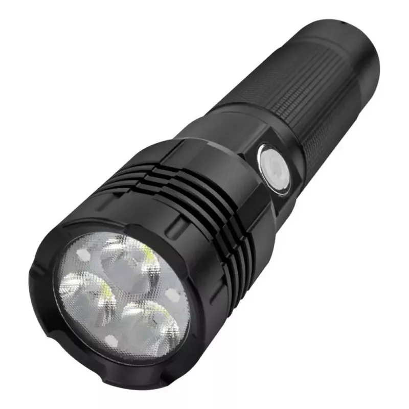 Ansmann Pro 3000R 1600-0445 φακός LED, μεταλλικός, 3x10 W (30 W), αδιάβροχος, μαύρος