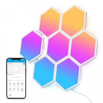 Έξυπνο πάνελ Govee Glide Hexa Light Panels Wi-Fi Λευκό 10 τεμάχια