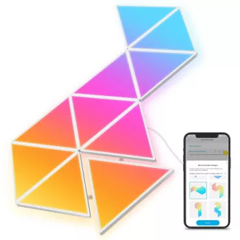Govee H6067 Glide Tri-angle έξυπνα πάνελ LED, RGBIC, Wi-Fi/Bluetooth, λευκά