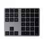 Satechi ST-XLABKM Extended ασύρματο αριθμητικό πληκτρολόγιο Bluetooth, Space Grey