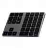 Satechi ST-XLABKM Extended ασύρματο αριθμητικό πληκτρολόγιο Bluetooth, Space Grey