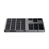Satechi ST-XLABKM Extended ασύρματο αριθμητικό πληκτρολόγιο Bluetooth, Space Grey