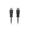 Καλώδιο HDMI Lanberg CA-HDMI-30FB-0500-BK 50 m HDMI Type A 2.1 48 Gbit/s Μαύρο