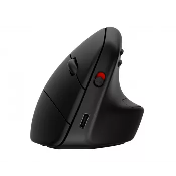 HP 925 Ergonomic Vertical Ποντίκι, Δεξιόχειρας, Κάθετο σχέδιο, RF Wireless + Bluetooth, 4000 DPI, Μαύρο