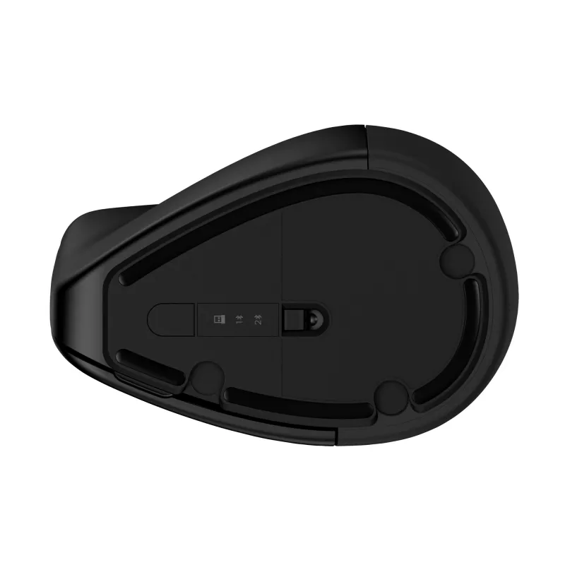 HP 925 Ergonomic Vertical Ποντίκι, Δεξιόχειρας, Κάθετο σχέδιο, RF Wireless + Bluetooth, 4000 DPI, Μαύρο