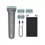Body groomer Philips BG3485/15, Triple Protect System, ασύρματο νωπό & στεγνό, 80 λεπτά διάρκεια, 2–5 mm, γκρι
