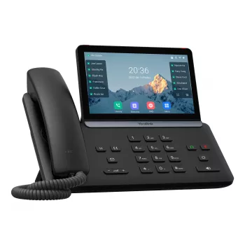IP τηλέφωνο Yealink SIP-T87W — οθόνη LCD 7 ιντσών 800×480, ενσύρματο & ασύρματο ακουστικό, τηλεφωνικός κατάλογος 1000 επαφών, codecs G.711/G.723/G.726/G.729