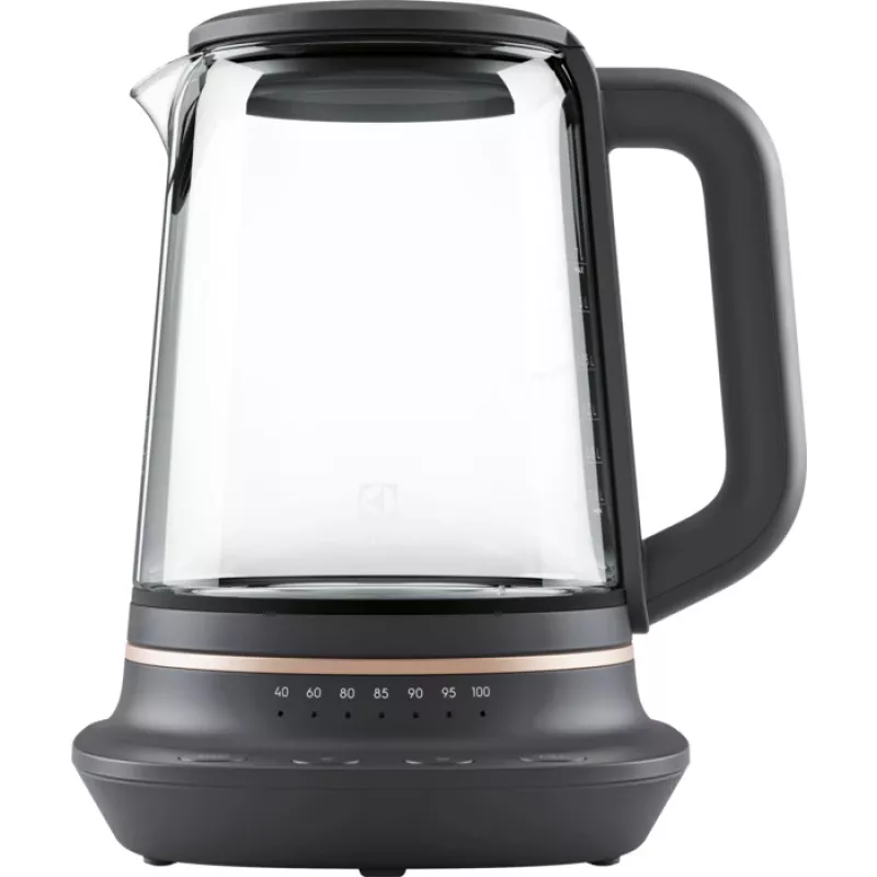 Electrolux E7GK1-8BP Βραστήρας 1,7 l 2000 W Μαύρο, Χαλκό