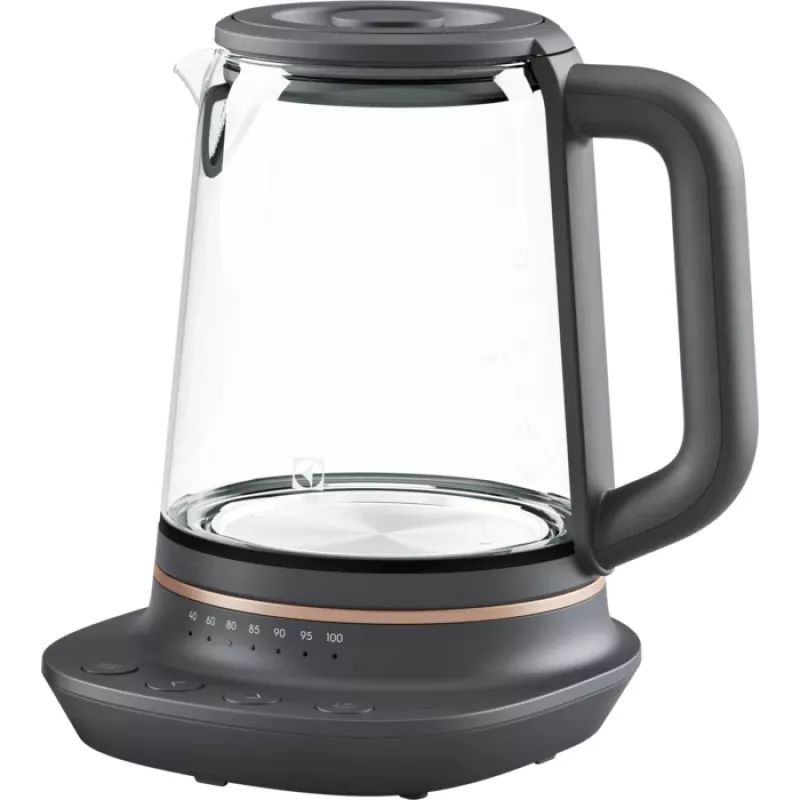 Electrolux E7GK1-8BP Βραστήρας 1,7 l 2000 W Μαύρο, Χαλκό