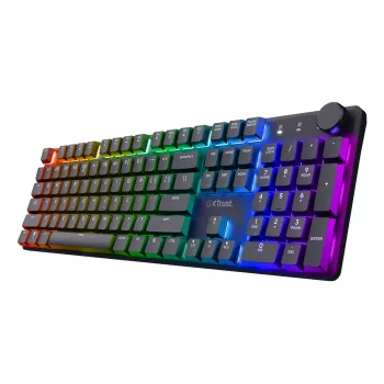 Trust GXT 868 Torix πληκτρολόγιο Gaming USB + RF Wireless + Bluetooth QWERTY US English μαύρο