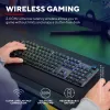 Trust GXT 868 Torix πληκτρολόγιο Gaming USB + RF Wireless + Bluetooth QWERTY US English μαύρο