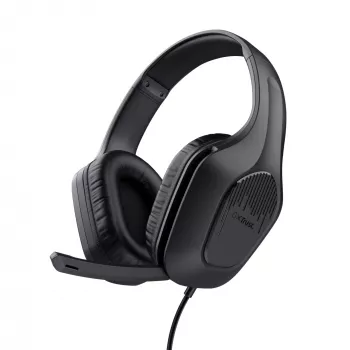 Trust GXT 415 Zirox ακουστικά ενσύρματα Head-band Gaming μαύρο