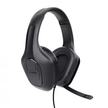 Trust GXT 415 Zirox ακουστικά ενσύρματα Head-band Gaming μαύρο