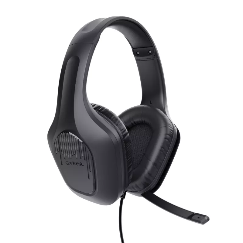 Trust GXT 415 Zirox ακουστικά ενσύρματα Head-band Gaming μαύρο