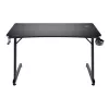 Ορθογώνιο τραπέζι TRUST GXT 709 LUMINUS μαύρο 1200x600x740 mm