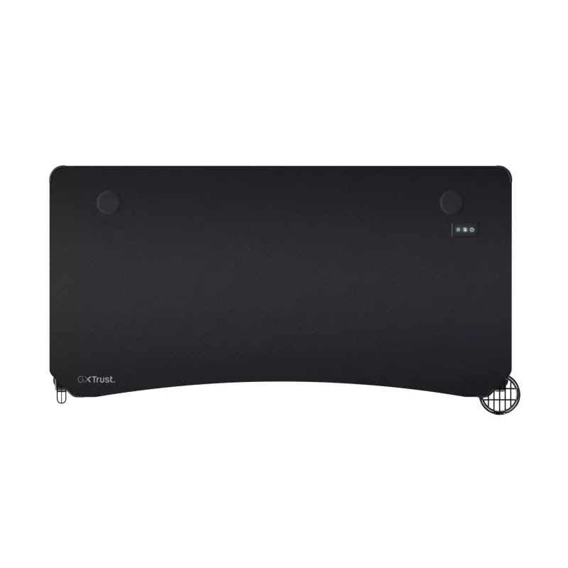 Ορθογώνιο τραπέζι TRUST GXT 709 LUMINUS μαύρο 1200x600x740 mm