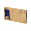 Ορθογώνιο τραπέζι TRUST GXT 709 LUMINUS μαύρο 1200x600x740 mm