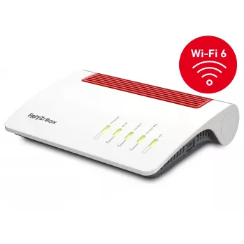 Box 7590 AX Router WLAN Gigabit Ethernet Dualband (2,4 GHz / 5 GHz) Λευκό