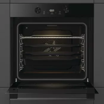 Εντοιχιζόμενος ηλεκτρικός φούρνος Gorenje G400 BPS6737E04DBG, 77 L, 3500 W, χειρισμός αφής, πυρόλυση, μαύρο